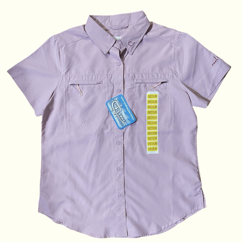 REEL Life Angler Lavender Top